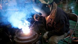 溶接ヒューム濃度測定を実施します